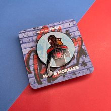 Load image into Gallery viewer, Miles and Spider-Cat Enamel Pin
