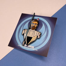 Load image into Gallery viewer, Obi Wan Enamel Pin
