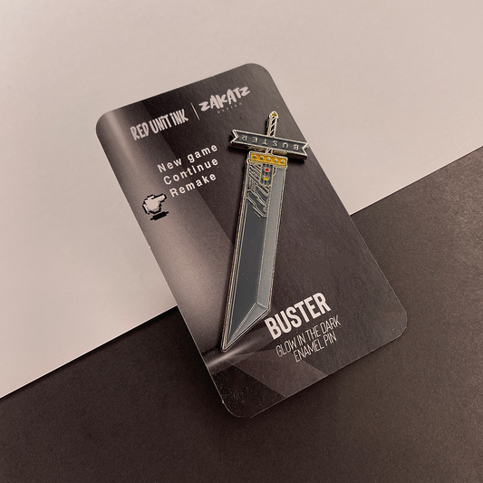 Buster Enamel Pin