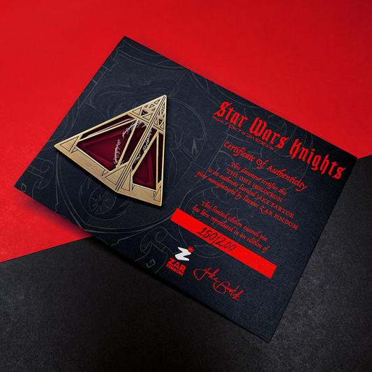 The One Holocron Enamel Pin