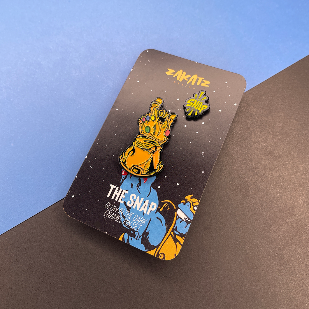 The Snap Enamel Pin